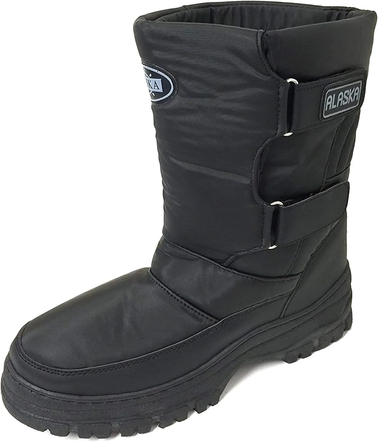 V2100s Men's Snow Boots Winter Boots Cold Weather Water Repellent Nylon Ski Warm Fur Lined Snow Shoes