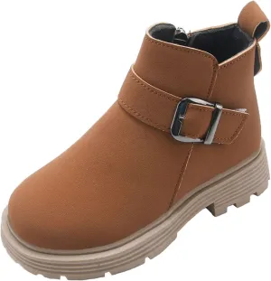 Winter Girls Scrub Boots Shoes Waterproof Leather Short Boots Non Slip Breathable Nude Boots Cute Winter Boots
