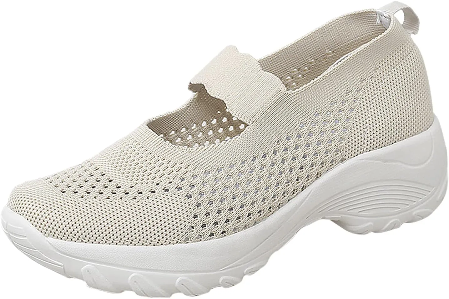 Womens Orthopedic Comfortable Loafers Slip On Walking Shoes with Arch Support Casual Sneakers Plantar Fasciitis Relief Foot Heel Pain Diabetic Feet