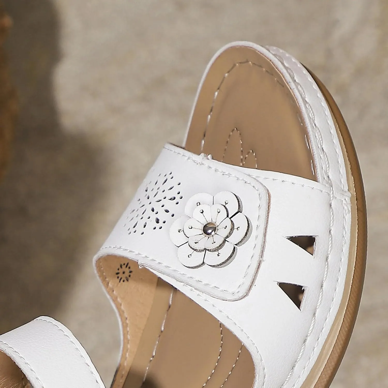 Women's Wedge Sandals Platform Comfortable Dressy Arch Support Ankle Strap Summer Open Toe Wide Width Orthopedic Sandals