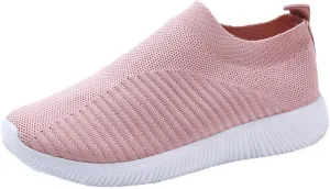 Womens White Sneakers Casual Platform Cute Black Sneakers for Women Womens Slip On Sneakers Black Sole Women Sneakers Black and White Zapatos Confortables para Mujer De Vestir